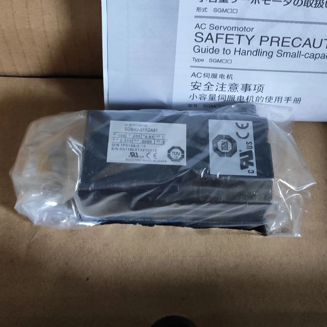 SERVO MOTOR New In-Box SGMAV-01ADA61 Servo Motor Starter Motor High Performance Electrical Equipment
