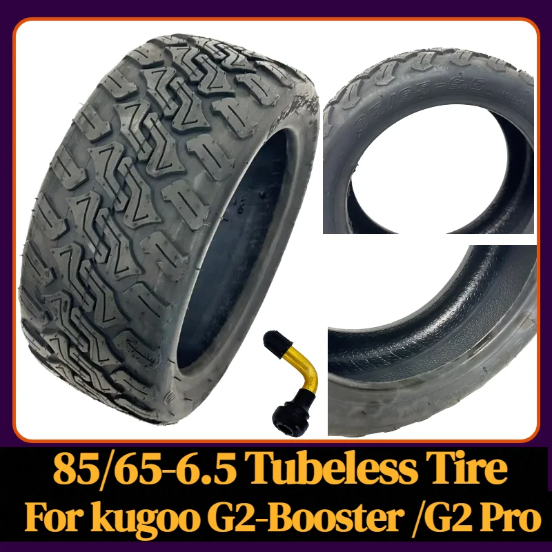 

Kugoo G-Booster G2 pro Electric Scooter Tyre 85/65-6.5 Tubeless Wear-Resistant Vacuum Front & Rear Wheel for Scooter