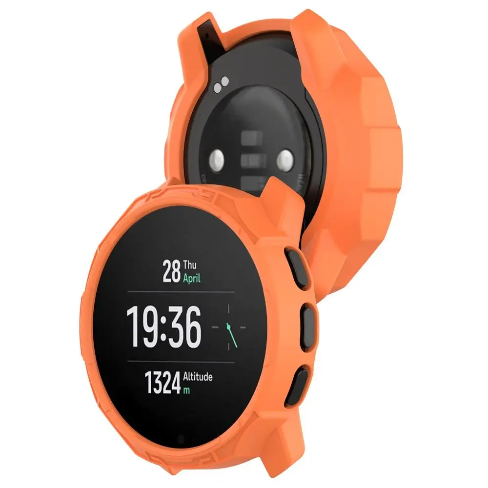 Soft TPU Bumper Edge Shell Capa Protetora, moldura Frame Protector, Smart Watch Acessórios, Capa para SUUNTO 9 Peak Pro