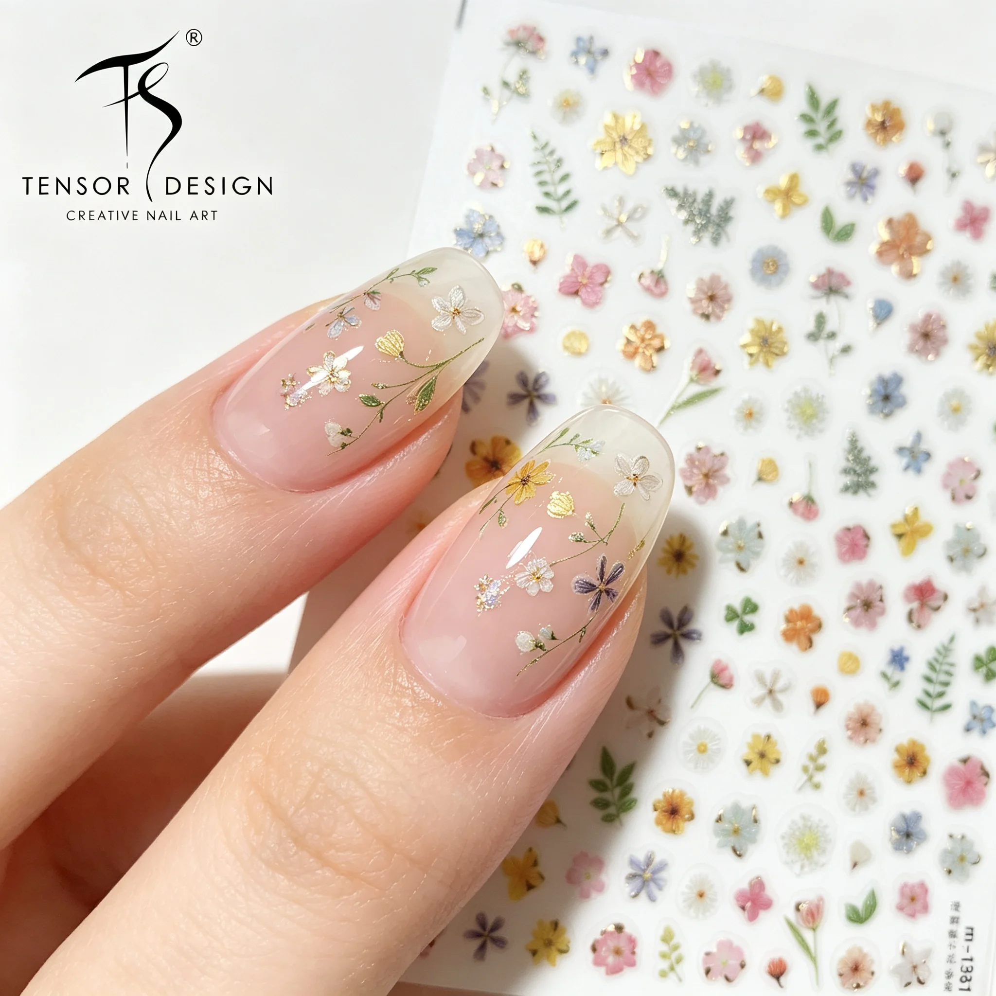 Autocollants floraux TENSOR NA - Nail Art Elegan avis et prix