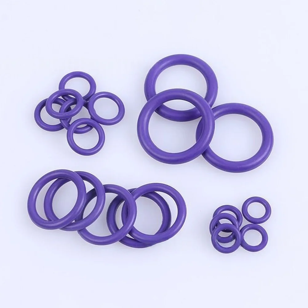 540 Piece Air Conditioning Compressor Seal O-Ring Kit for Automotive HVAC Systems Nitrile Rubber Material for Durability