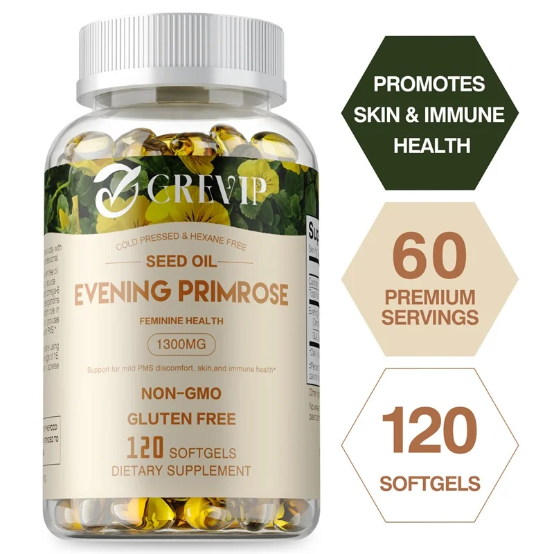 

Вечерние капсулы с перворозовым маслом — антиоксидант, повышение иммунитета костей, подходят для женщин, для улучшения здоровья эндокринной системы