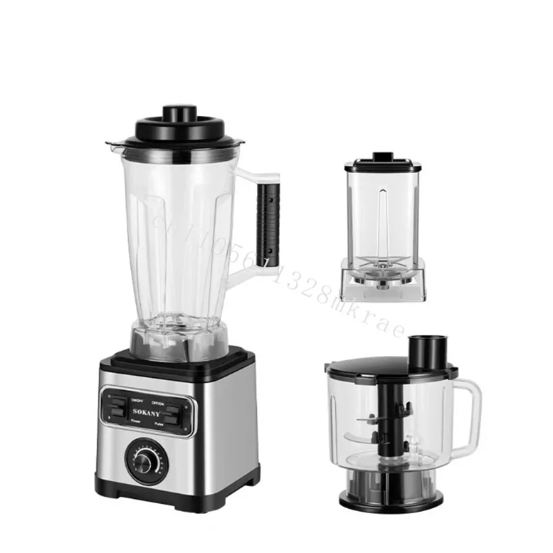 

New 6600 Watt Stainless Steel Portable Juicer Blender Cup Removal and Spout Cap Pulse Technology Smoothie Blender