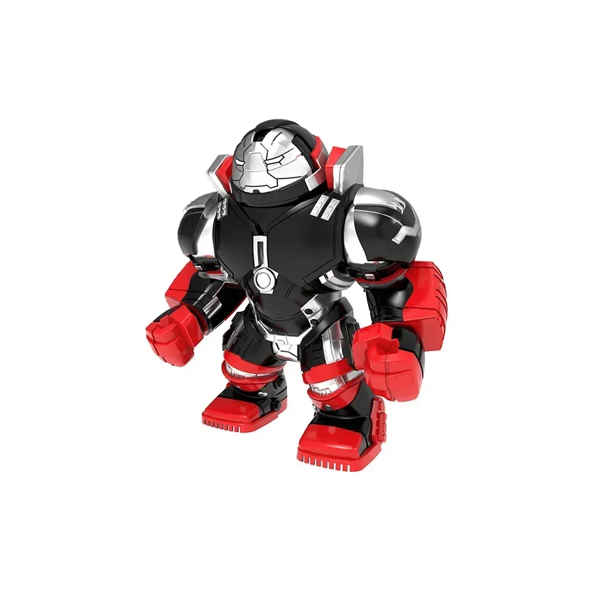 Marvel Super Hero Building Block Toy para crianças, Mini Action Doll, Green Giant Model, Assembly Building Block Toy, Presente de Natal