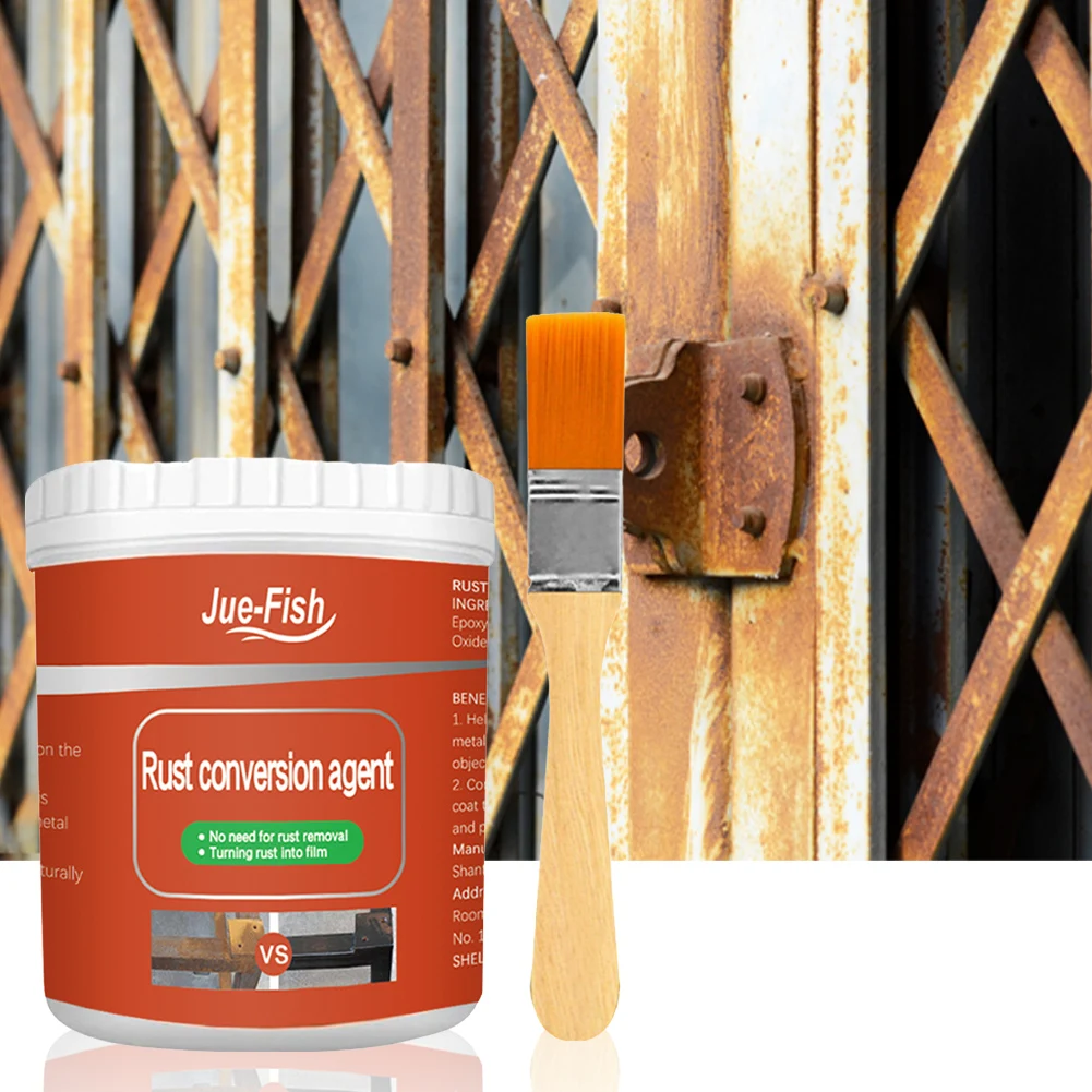 300g/100g Metal Surfaces Rust Remover Water Based Paint Metal Rust Converter Antirust Protect Car Coating Primer Rust Inhibitor