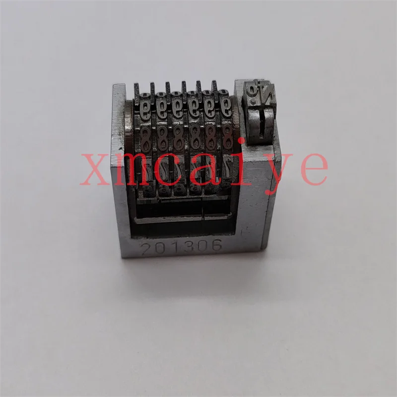 

6 Digit 3X6 Backward Letterpress Rotary Numbering Machine