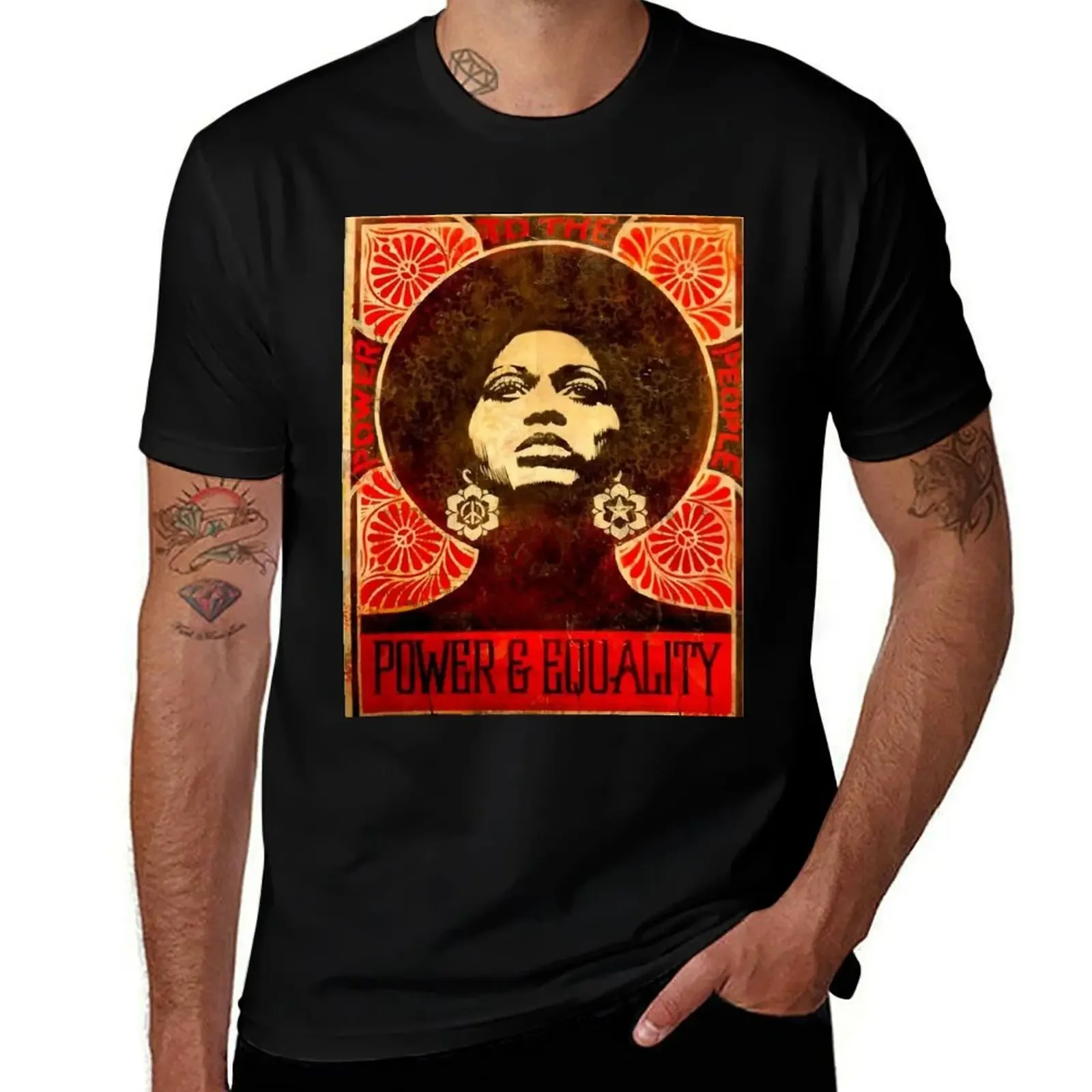 

Angela Davis T-Shirt tees blacks essential t shirt mens graphic t-shirts pack