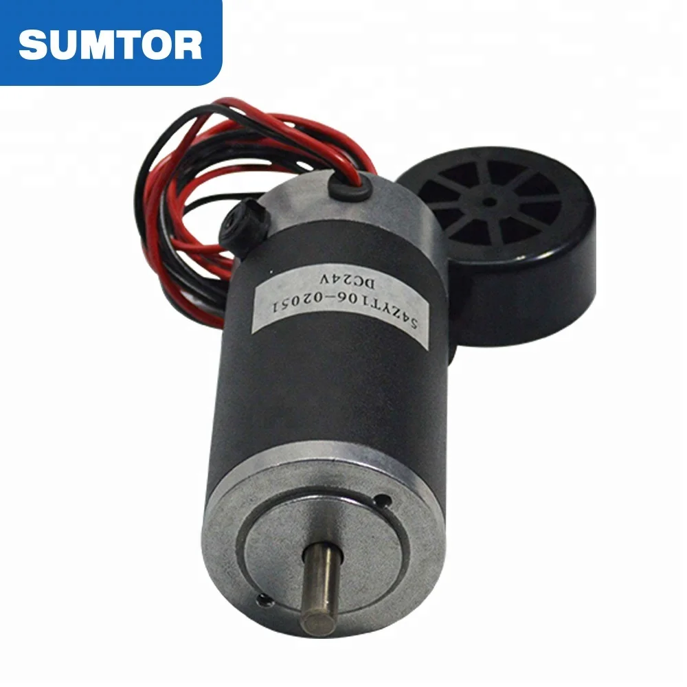 Moteur 1520 (brosse-54) 24v DC, moteur brossé 12-360V DC aux bornes de moteur, aimant Permanent 300W IE 2, non étanche, 0,09n.m, 162mm
