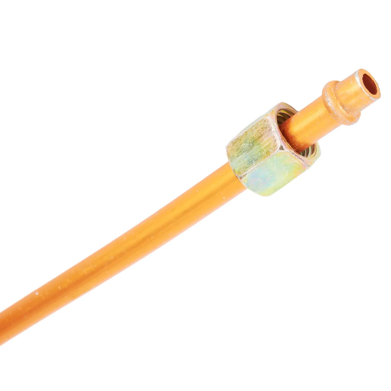 Tubo de escape del compresor de aire, 1 unidad, 9mm, aproximadamente 400mm/15,75 pulgadas, cobre, fácil de instalar, tuerca hexagonal G1/8, práctico de aluminio