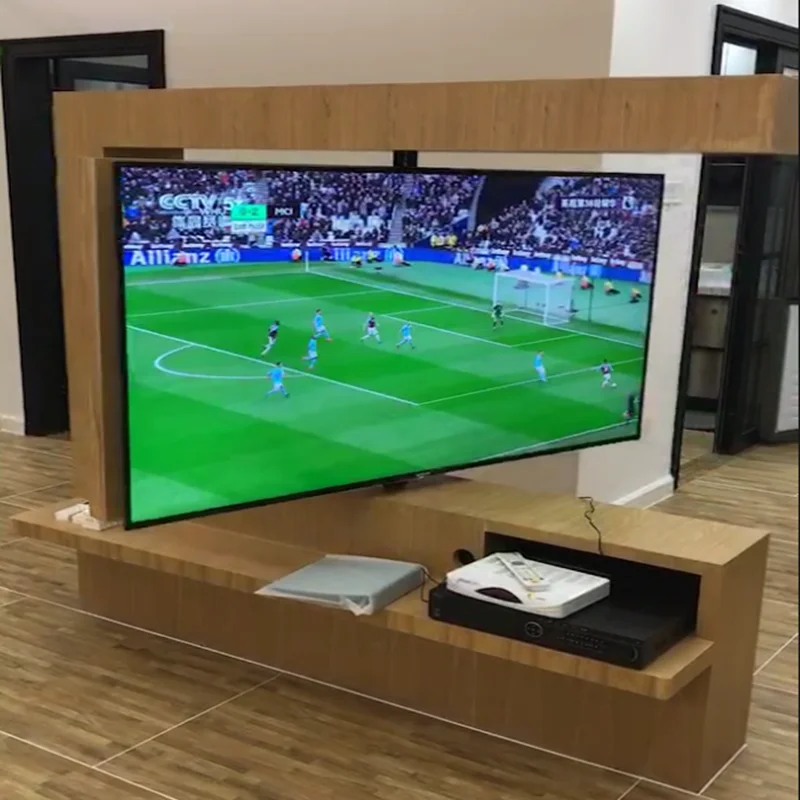 

Intelligent remote control rotating TV stand LCD TV rotating base 360 degrees