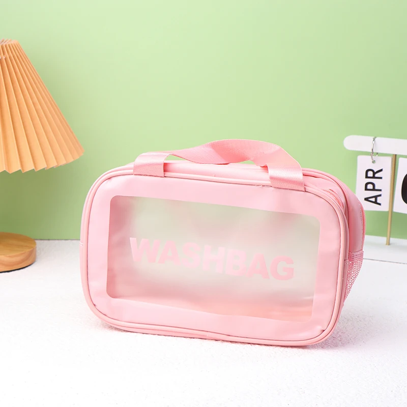 Borsa per il trucco di separazione Wet-dry borsa da toilette portatile da viaggio Essentials borsa di immagazzinaggio di grande capacità Fitness nuoto Essentials