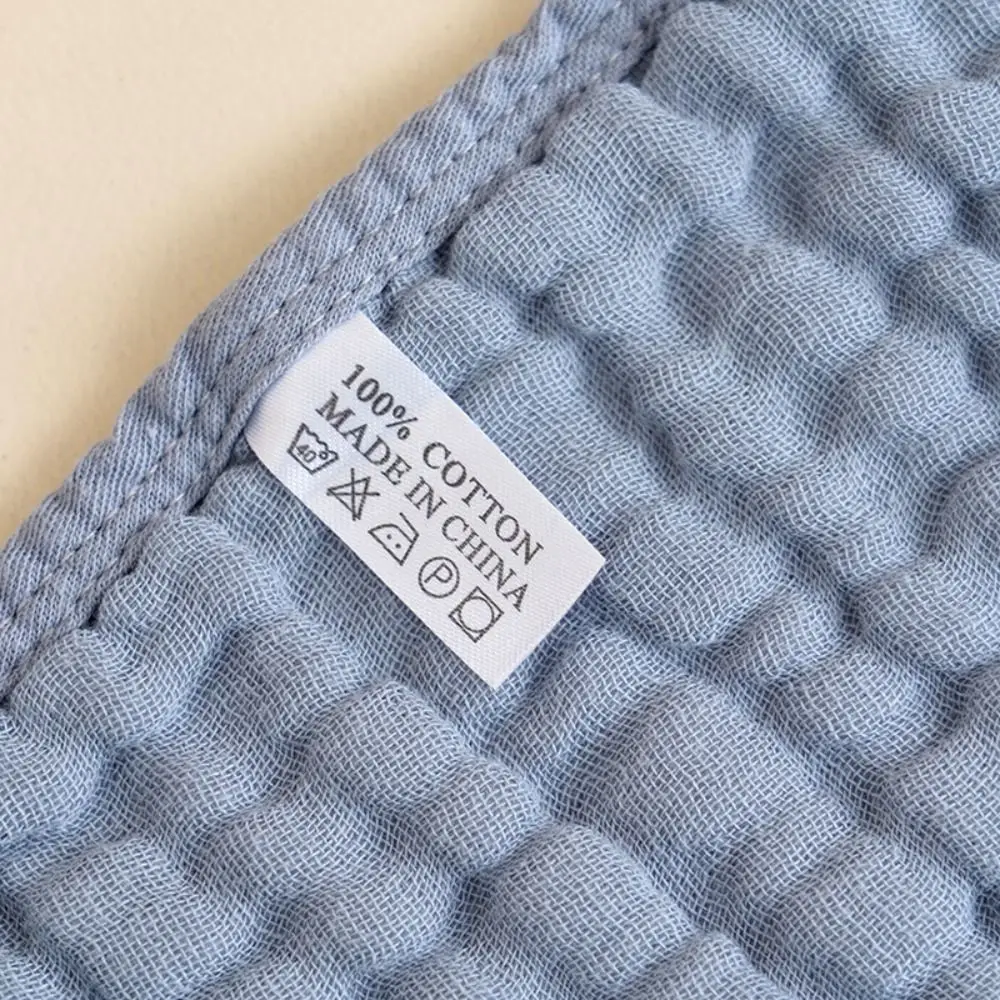 New Cotton Muslin Burp Cloths Large Breathable Newborn Bib 6 Layers Burping Cloths for Boys Girls