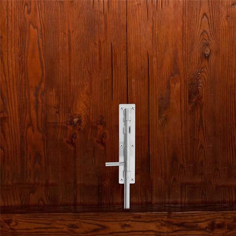 

A26F-Deadbolt French Door Lock Latch Barn Locks And Latches Gate Hardware Slide For Wooden Fence Window Security Bars