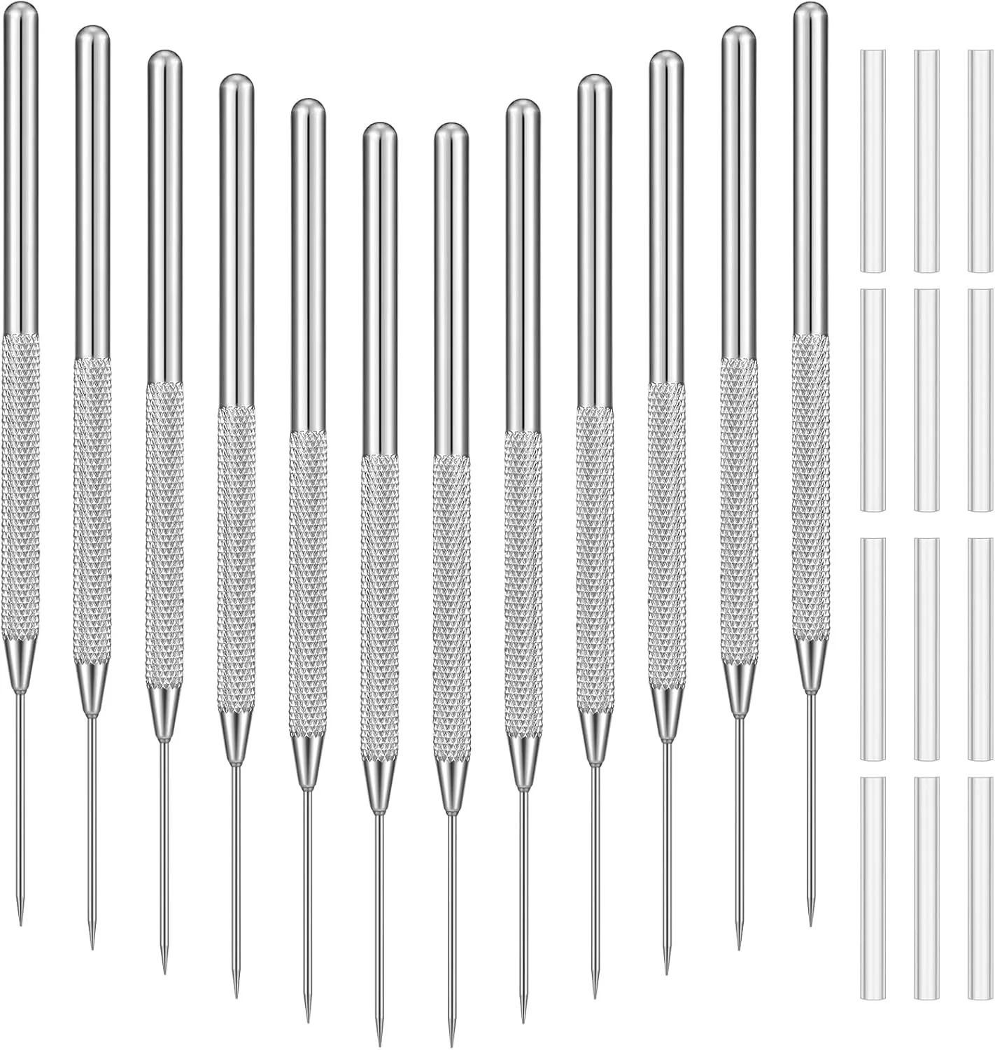 8Pcs Clay Needle Tool Art Ceramic Detail Tools Pottery Sculpture Needle Detail Tool Modeling Clay Tool Kit for Craft Making Clay