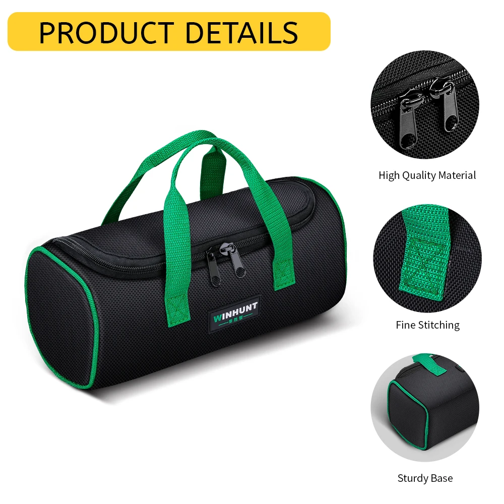 حقيبة أدوات كهربائي WINHUNT، محمولة، متينة، للتخزين أثناء التنقل