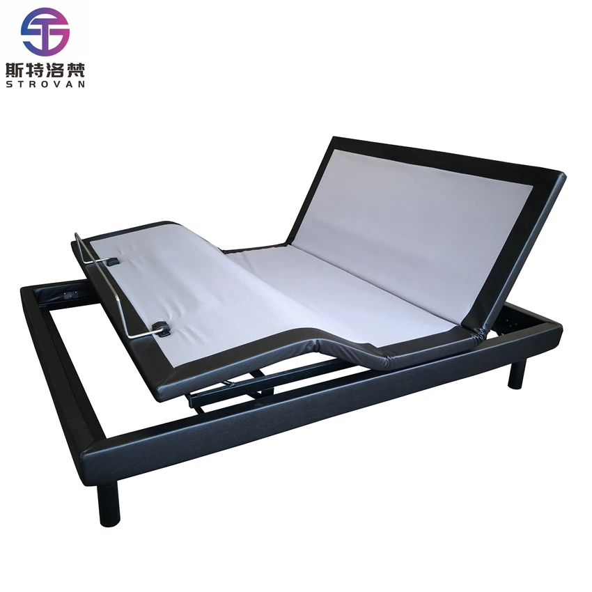 

Wireless Control Adjustable Bed Electric Frame with Massage