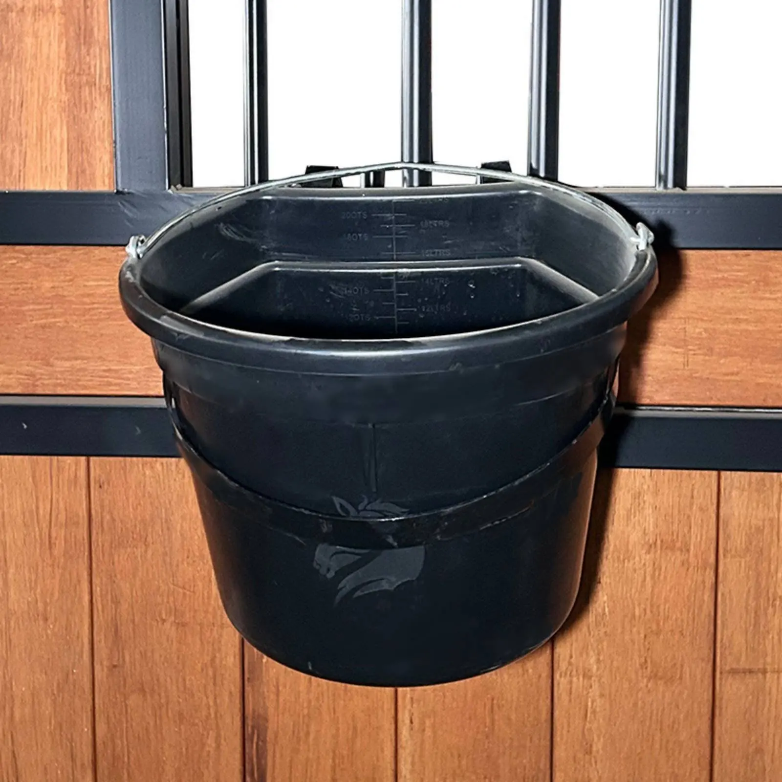 

Large Horse Pail Travel Friendly Equine Water Pail for Riders, Barn