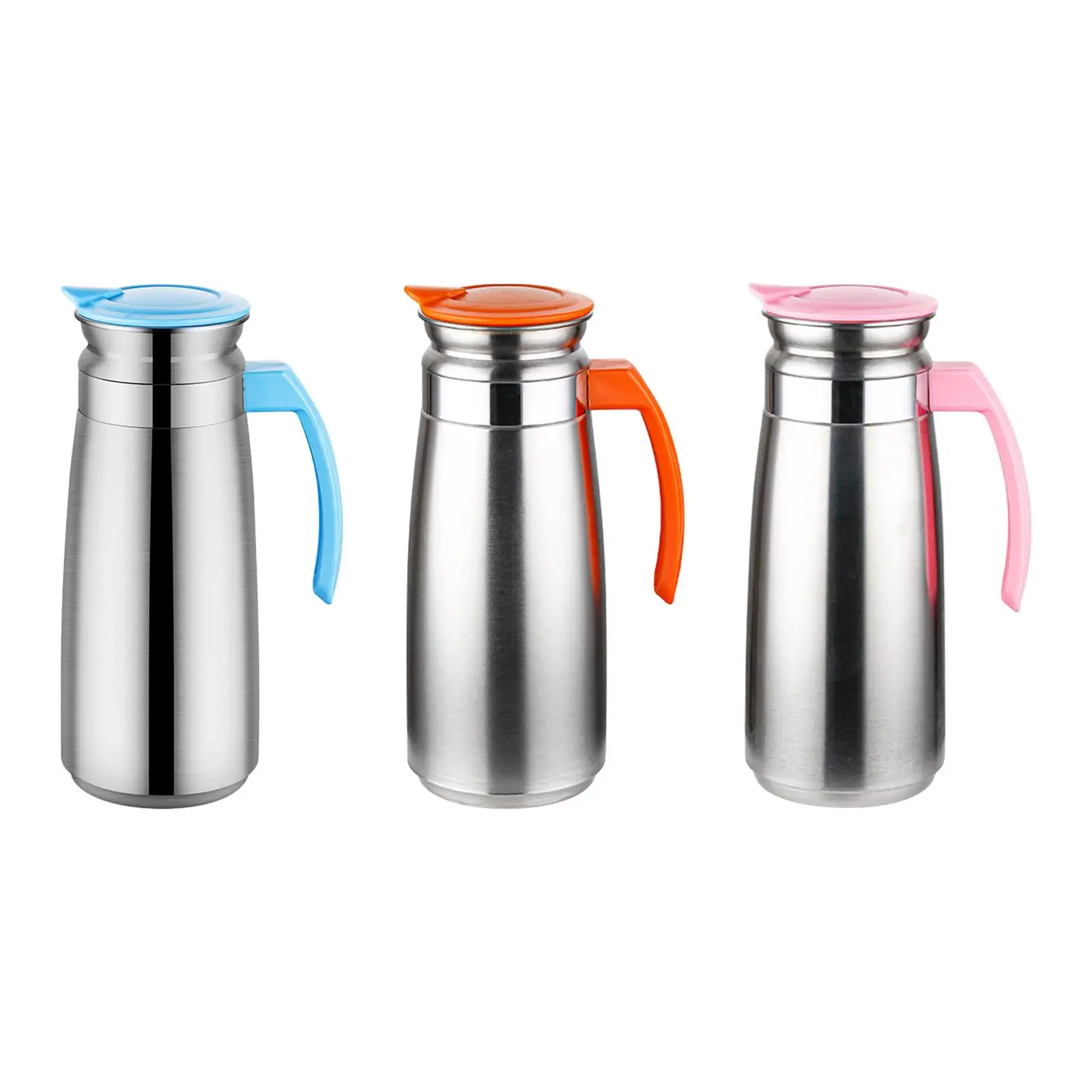 Cold Water Kettle Carafes Leakproof Reusable 1300ml Water Jug Household Kettle for Kitchen Refrigerator Milk Holiday Picnic