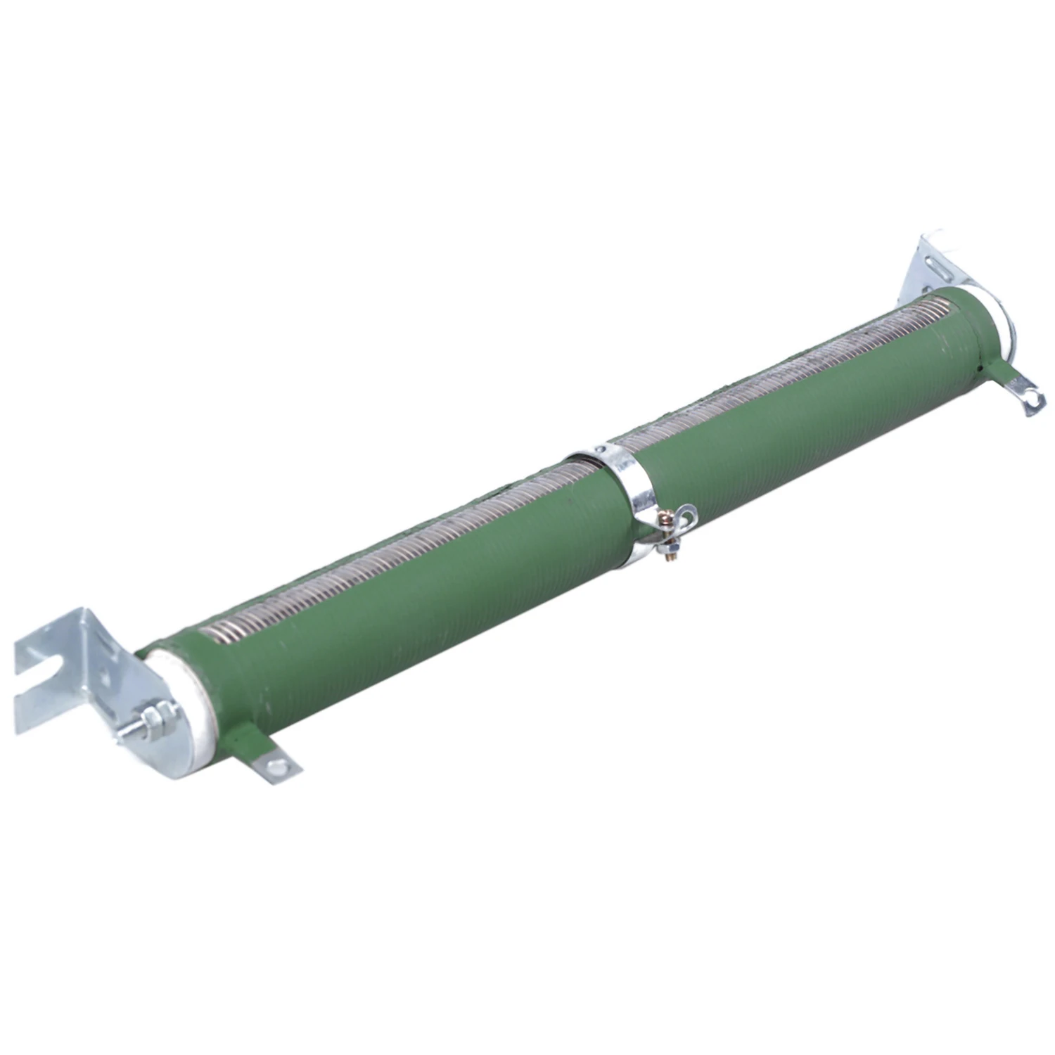 FTGT-200W Watt 100 Ohm Ceramic Tube Adjustable Rheostat Resistor Green