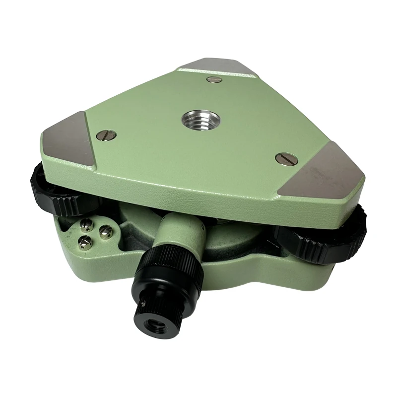 Three-Jaw Green Tribrach Adapter With Optical Plummet For Top-con Total Station Surveying Instruments GPS