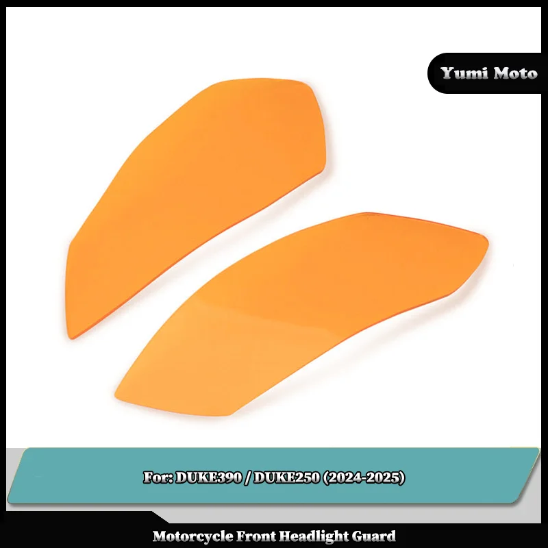 

Motorcycle Acrylic Front Headlight Guard Head Light Lens Cover Protector For KTM DUKE390 DUKE250 duke 390 250 2024-2025