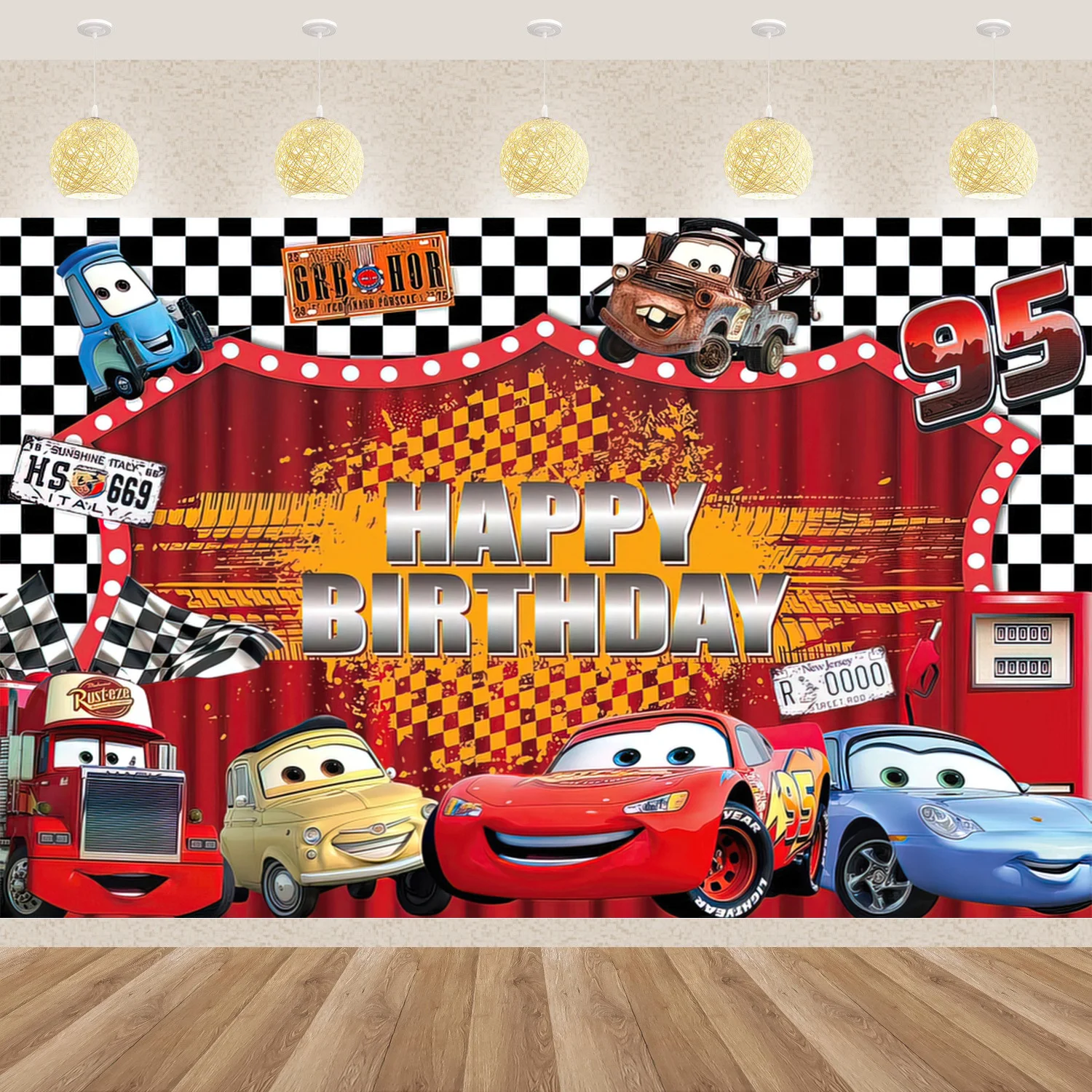 Disney Cars Birthday Decoration Lightning McQueen Party Tableware Set Cup Plate Balloons Baby Shower Kids Girls Event Supplies