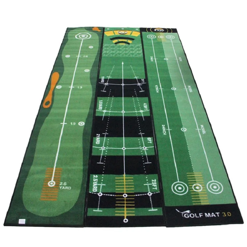 3M Golf Putting Training Mat For Indoor Outdoor Golf Practice