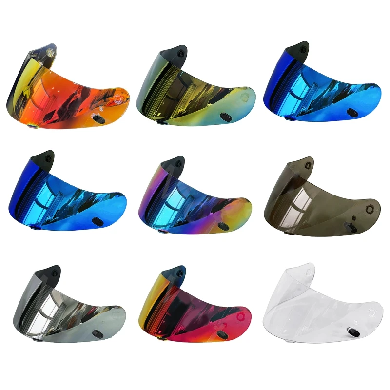 Clear Visor for Helmet Motorcycle Full Face Sun Visor Quick Release Buckle Compatible with HJC CL-16 CL-17 CS-15 CS-R1