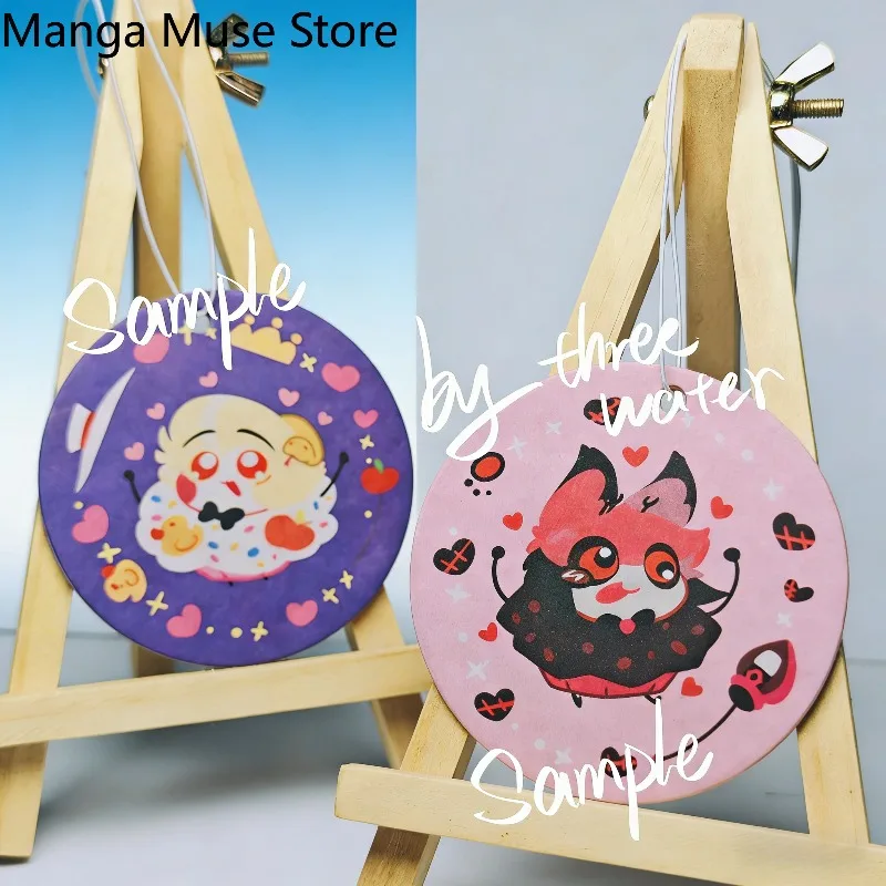 

New Hazbin Hotel Lucifer Alastor Aroma Diffuser Tablet Desktop Figure Model Cosplay Ornament Anime Room Collection Girl Gift