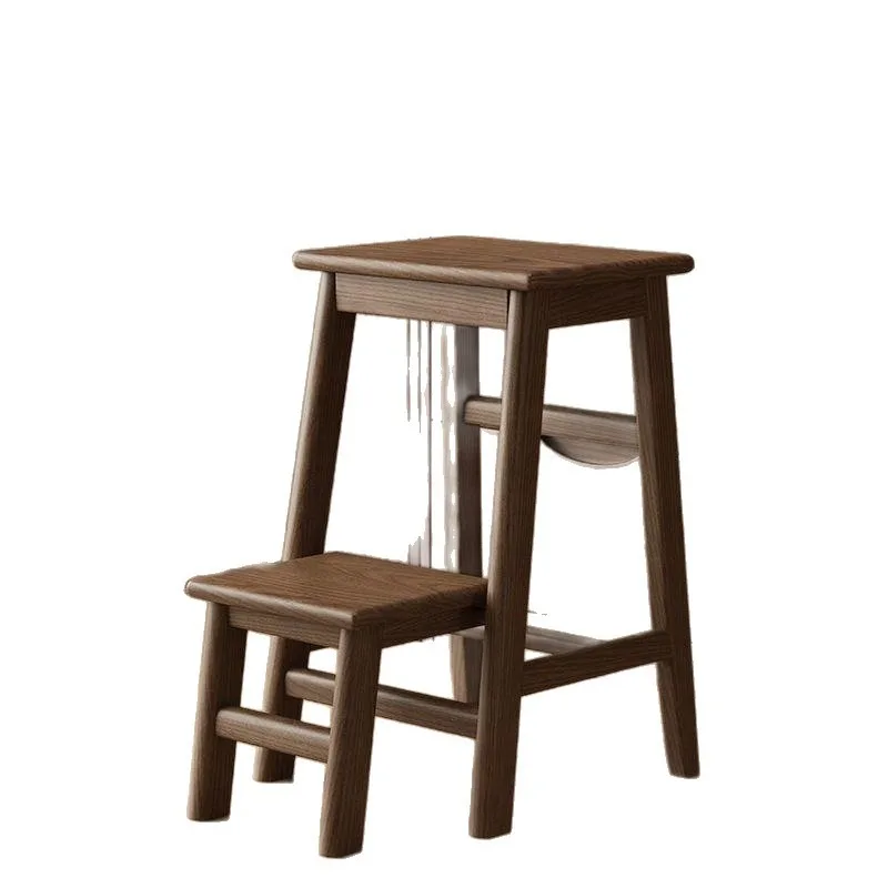 Solid wood ladder stool ladder, stool high bench multi-functional simple climbing chair