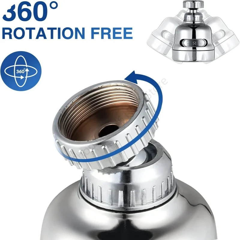 Tubo de extensión Universal para grifo de 360 grados, filtro de boquilla de ahorro de agua, grifo de cocina, ahorro de agua para grifo de fregadero de baño