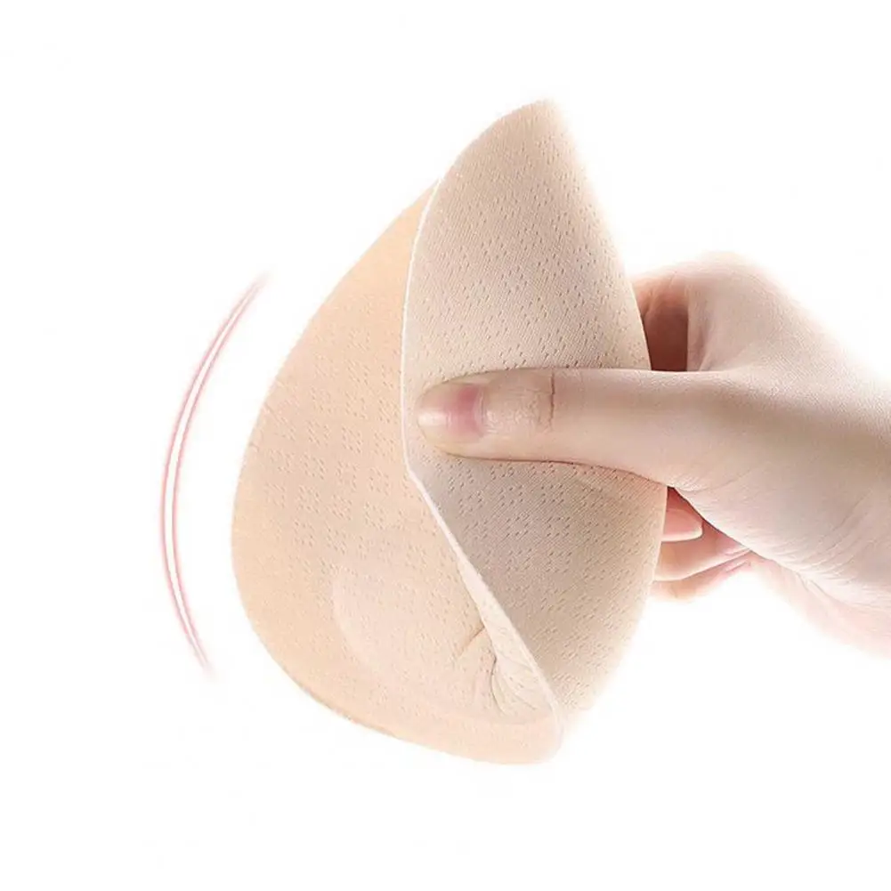 Expandable Breast Pad Women Bra Insert Push Up Bra Pads for Swimsuits Bikinis Thick Triangle Sponge Inserts for Women Breathable