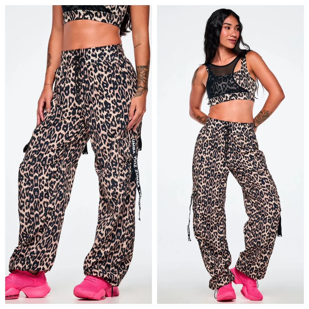 Slimming Fitness Pants Men's Loose Wide Leg Workwear Trousers Sporty Long Pants Nylon Fabric Quick Dry Yoga Pants for Ladies
