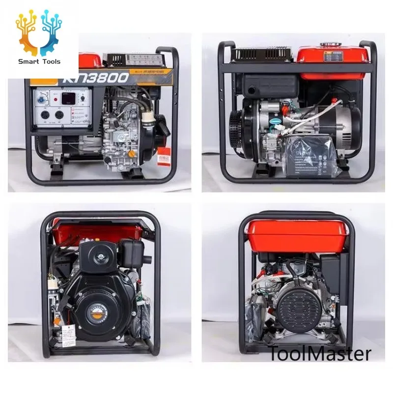 

[Hot Sale] Generator 3kw/5kw/6kw/8kw/9kw 50Hz 220V/380V Remote Electric Start Generators Factory Small Power And L