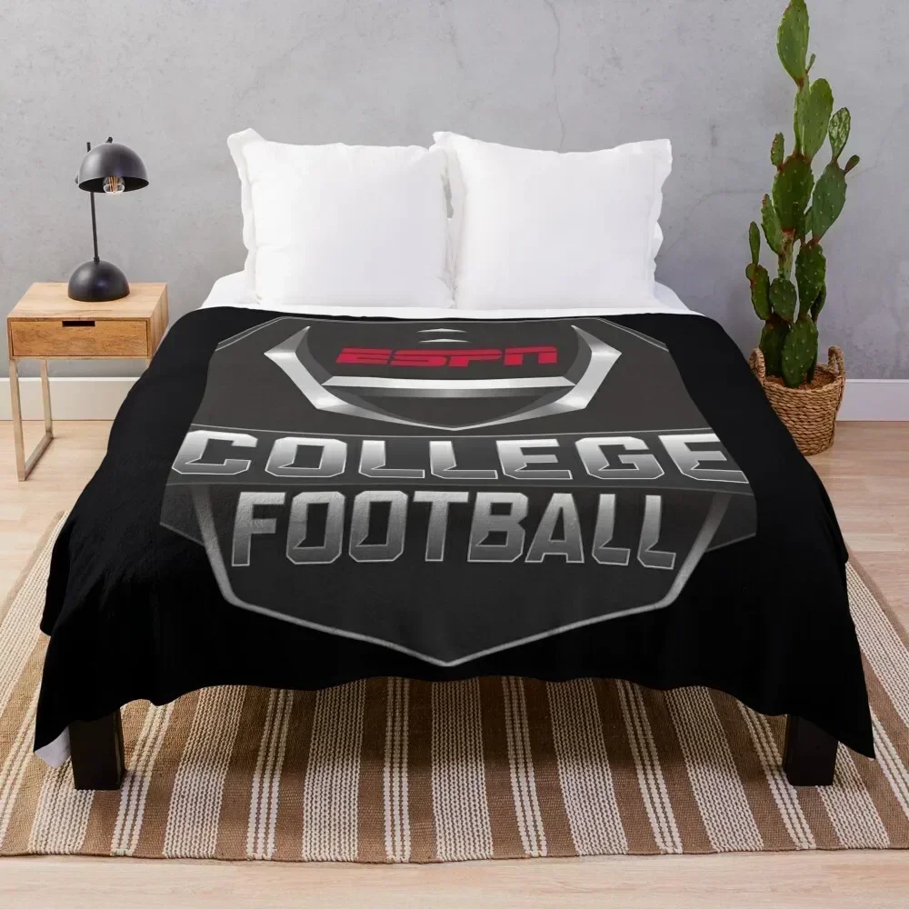 

ESPN College Football Throw Blanket Year Round Soft Comfortable Blanket for Home