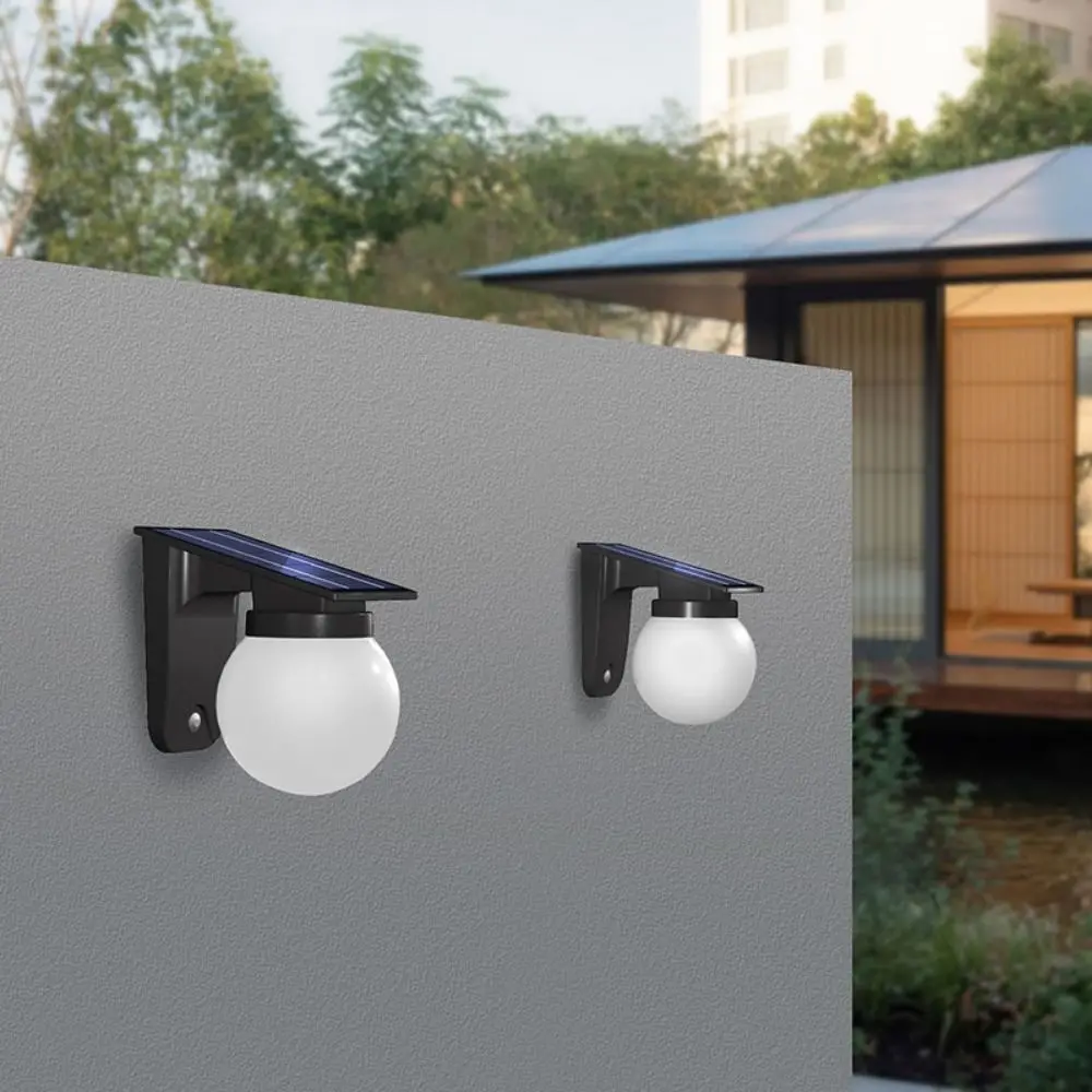 

Auto on/Off Solar Wall Light Wall Mounted Sturdy Outdoor Solar Wall Lamp Wireless Durable Solar Fence Lights