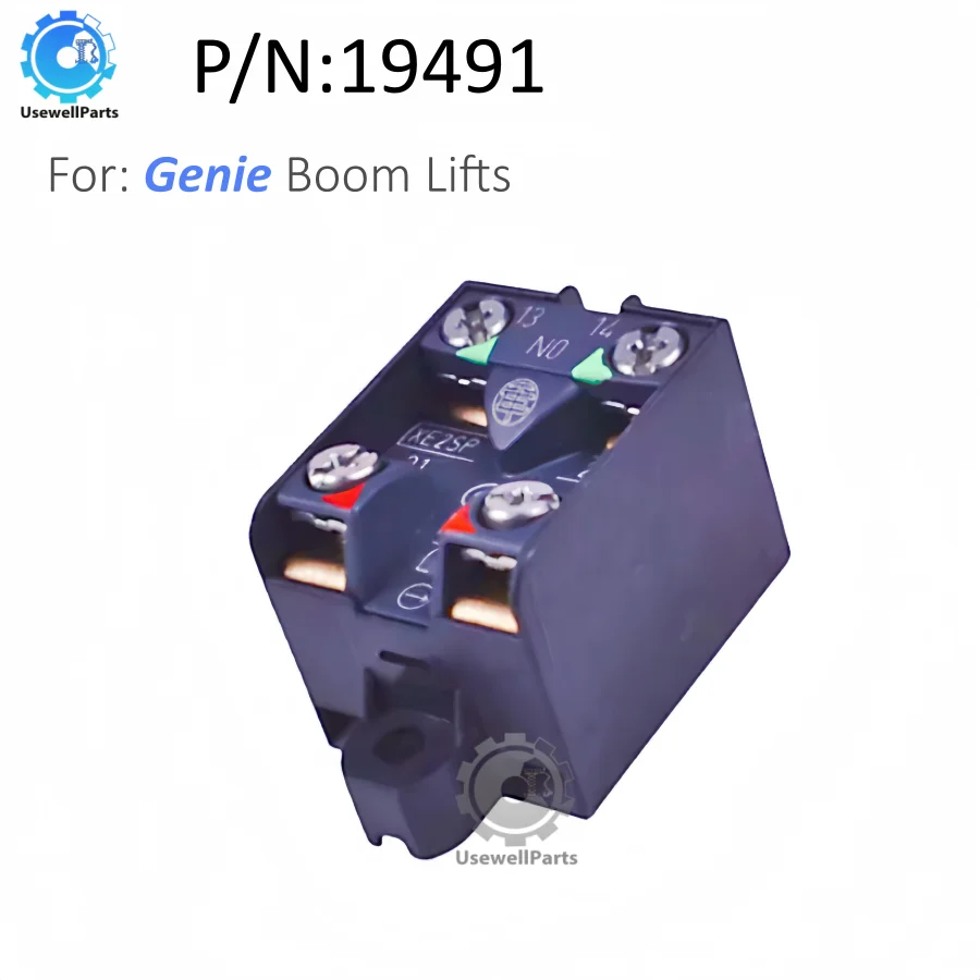 UsewellParts 19491 19491GT Limit Switch Contact Block For Genie Boom Lifts GR-08 GR-12 GR-15 GR-20 GS-1530 GS-1532