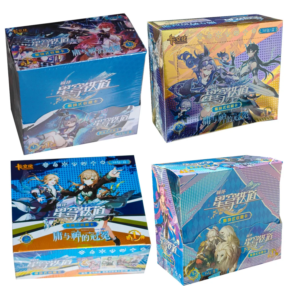 Коллекционная карта Honkai Star Rail, полный набор, железнодорожная тема для подростков, 12 лет, научная фантазия, музыка