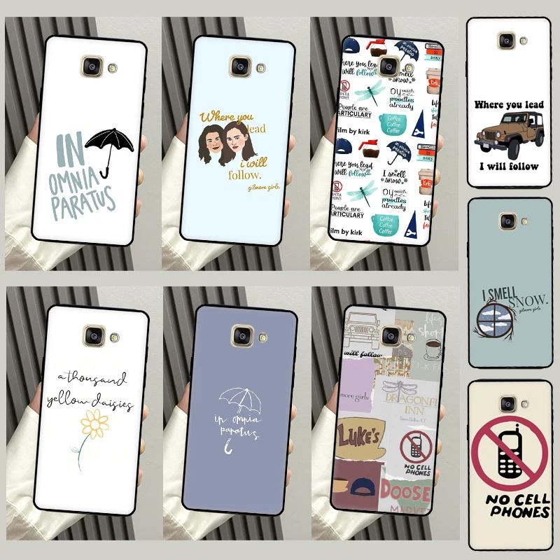 Gilmore Girls Cover For Samsung Galaxy A6 A7 A8 A9 J8 J4 J6 Plus 2018 J7 J5 J3 2016 A5 A3 2017 Back Case