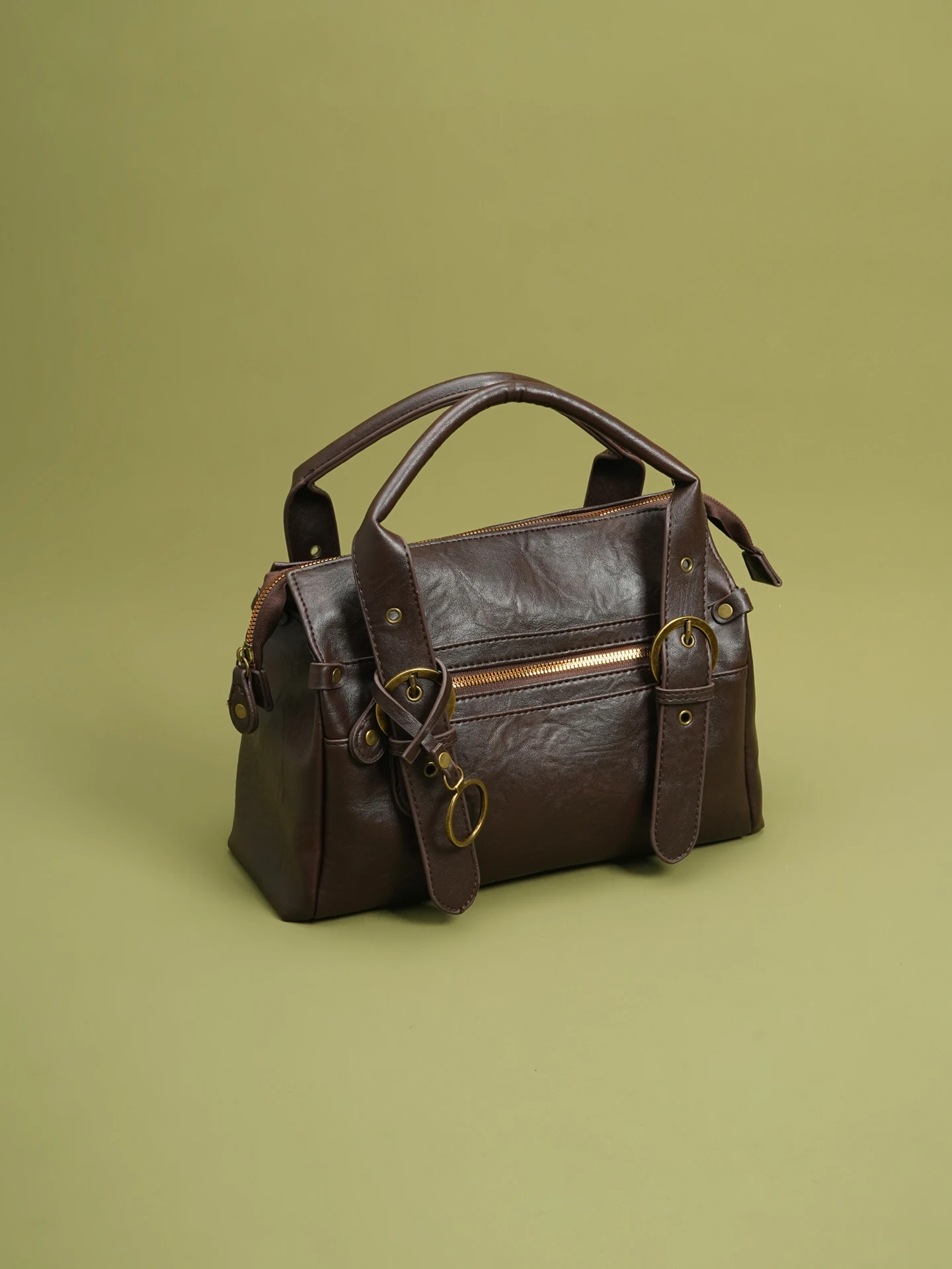 حقيبة يد للسيدات بتصميم عتيق للدراجات النارية، حقيبة ركاب عصرية عالية الجودة، حقيبة محمولة متعددة الاستخدامات للشابات #1