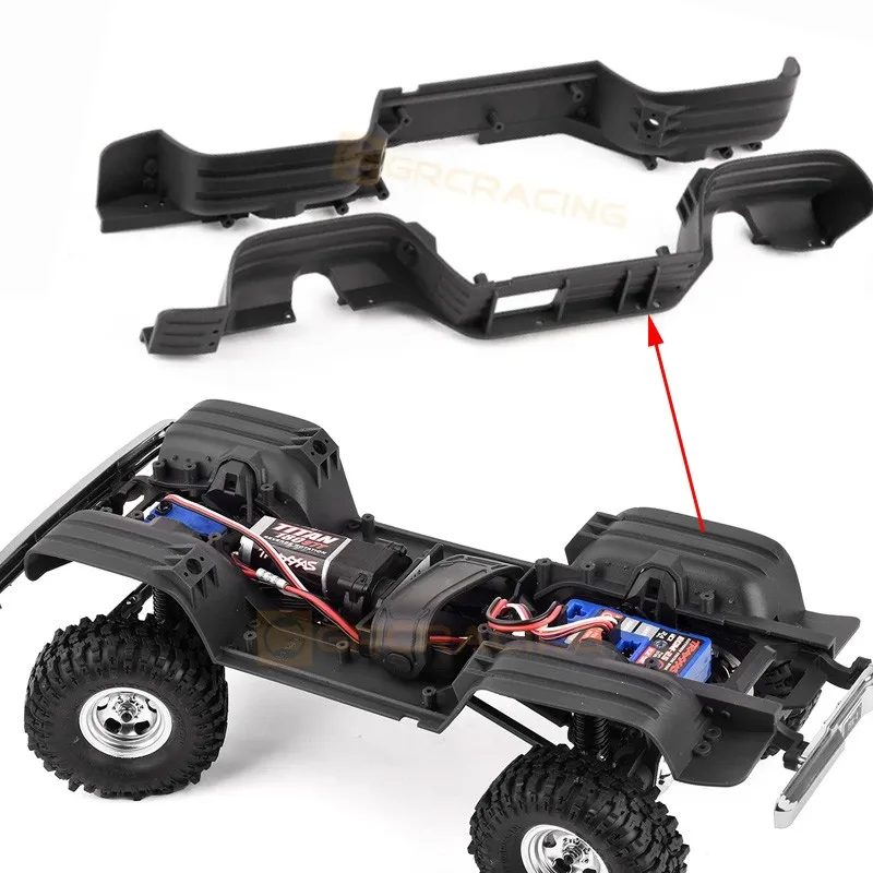 Für 1/18 Rc Track Car Trax/als Trx4-m Modifikation Upgrade Komponenten Trx4m Ford F150 Simulierte Fender Futter