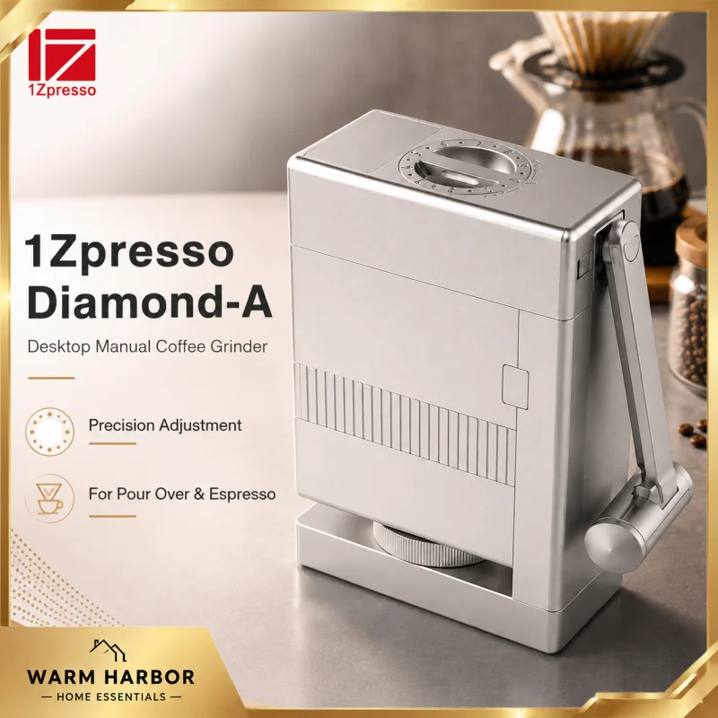 1zpresso Diamonda Manual Coffee Grinder Precision Coffee Bean Grinding Tool For Pour Over Espresso Home Cafe Barista Accessories