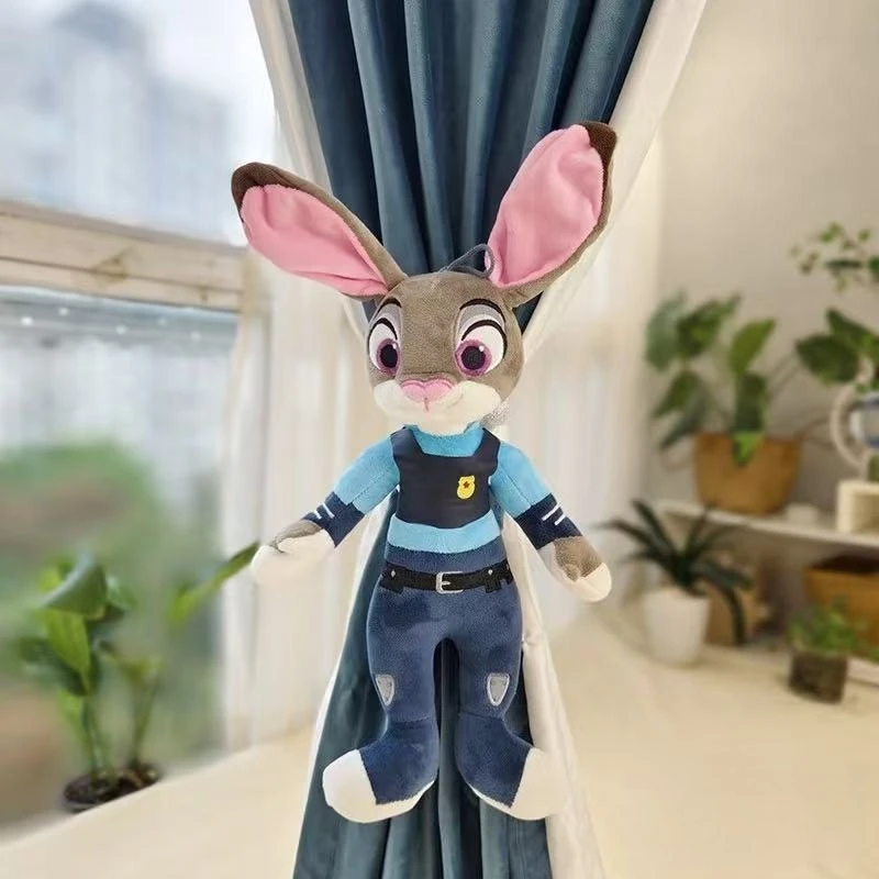 ตุ๊กตาผ้ากำมะหยี่จูดี้ ฮอปส์ และ นิค ไวลด์ จากภาพยนตร์ซูโทเปีย ขนาด 30 ซม. ของขวัญที่เหมาะสำหรับเด็ก