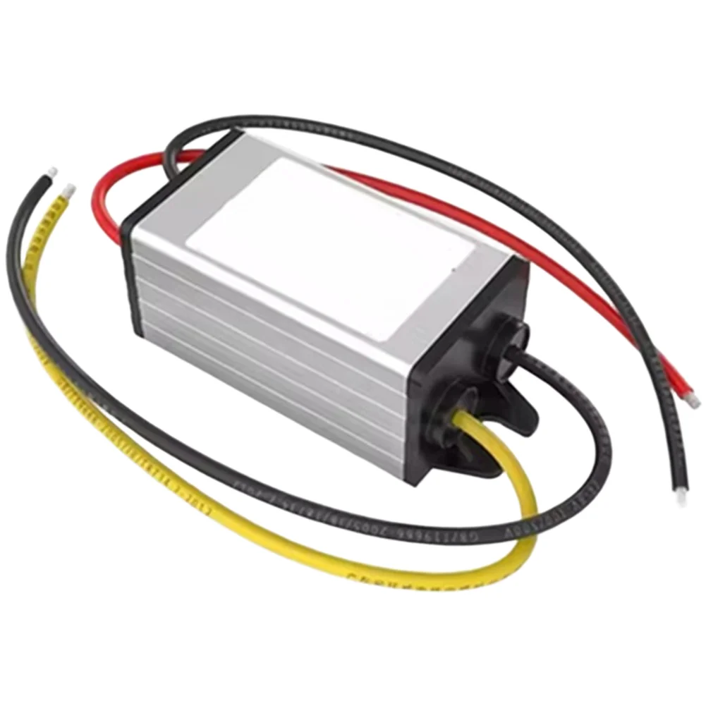 Efficient 24V to 12V DC Converter for and Solar Installations IP68 Waterproof Metal Body 15-35V Input Voltage Compatibility