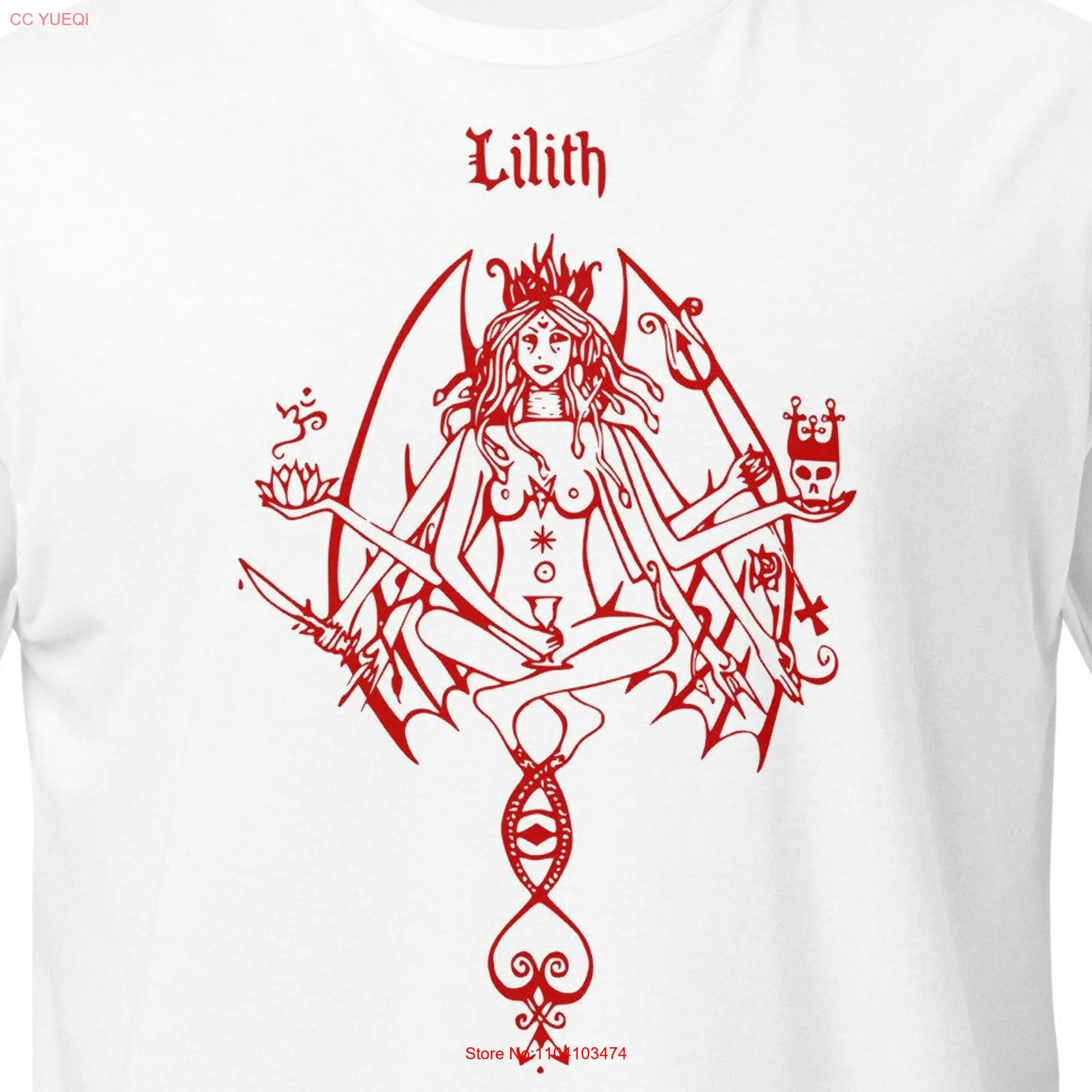 Mystical Girl Power T Shirt Alchemy Spiritual Clothes Lilith Souls for Pagans and Wiccans Witchy Witches Tarot Lover