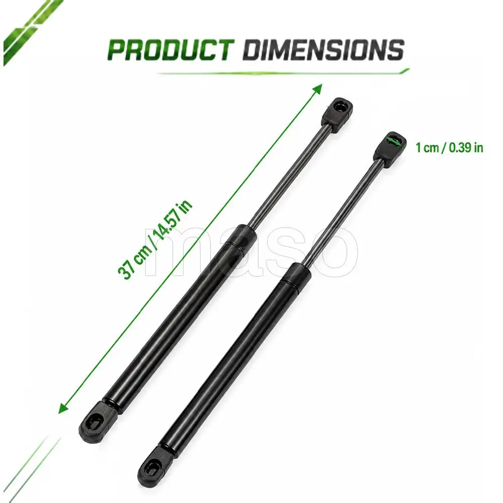 1 Set Front Hood Lift Support Strut Kit For Ford Mustang 2015 2016 2017 2018 2019 2020 2021 2022 Left and Right Car accessories view 2