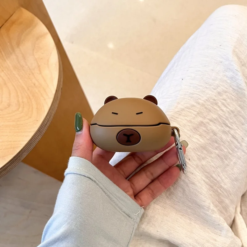 Neue Silikonhülle für Samsung Galaxy Buds 4 Pro / Samsung Galaxy Buds 4 3D Cartoon Niedliche Stoßfeste Weiche Kopfhörer-Schutzhülle