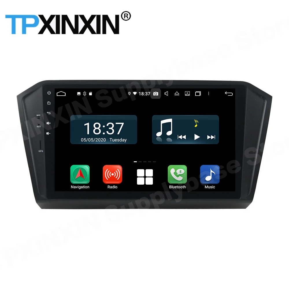 Car Radio Coche With Carplay Android Screen For VW Passat 2015 2016 Navigaion Automotive Multimedia Stereo Receiver Head Unit