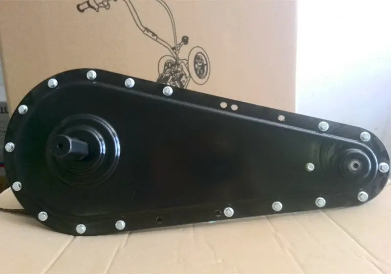 901 Micro Tiller Rotary Gearbox Chain Box Base Replacement Part For Agricultural Scarifier Soil Cultivation Machine Transmission
