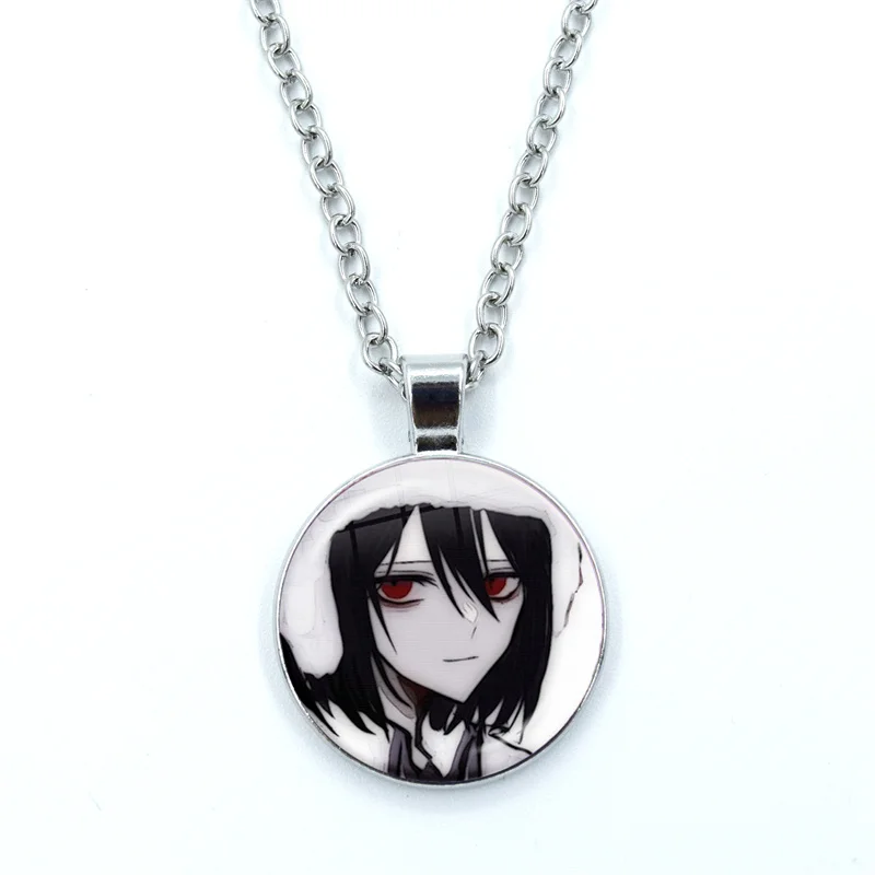 Anime Bungo Stray Dogs Fyodor Fan Art Glass Dome Cabochon Pendant Fashion Crystal Jewelry